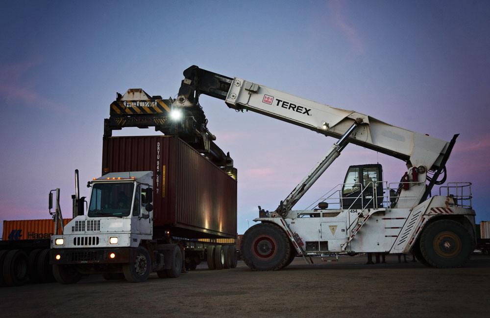 container handling saskatchewan